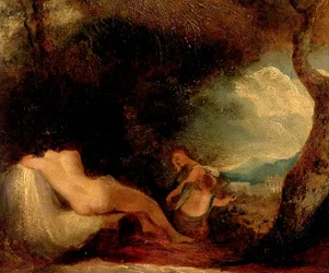 Klassisches Thema (Venus, Amor und Psyche)